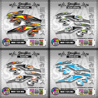 MIO I 125 M3 DECALS ( NEW HOTWHEELS )【WITH FREEBIES】