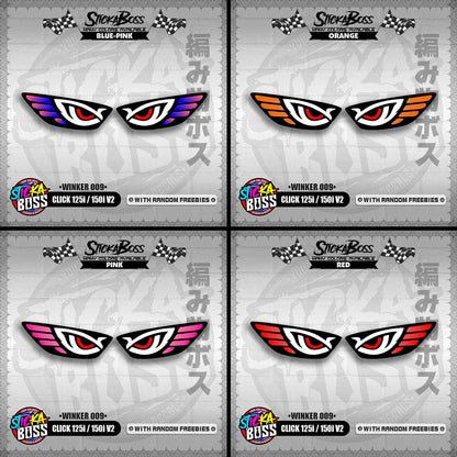 CLICK 125i / 150i V2 (WINKER 009) TRANSPARENT【WITH FREEBIES】