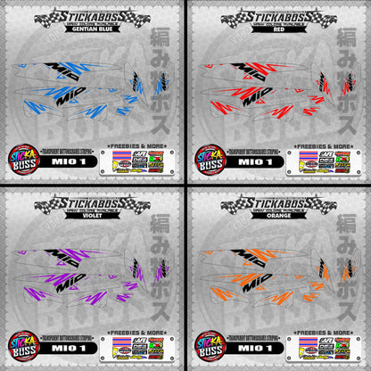 【PREMIUM UV PRINT】TRANSPARENT MIO 1 DECALS ( BUTTONSCRAVES STRIPING )【WITH FREEBIES】