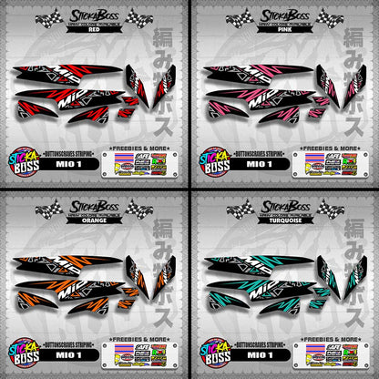 MIO 1 DECALS ( BUTTONSCRAVES STRIPING )【WITH FREEBIES】