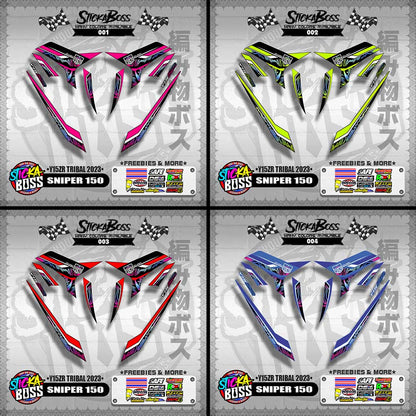 SNIPER 150 DECALS ( Y15ZR TRIBAL 2023 )【WITH FREEBIES】