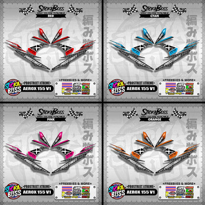 AEROX 155 V1 DECALS ( PROSTREET XTREME )【WITH FREEBIES】