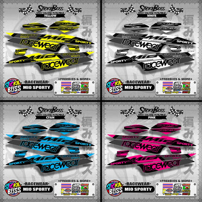 MIO SPORTY DECALS ( RACEWEAR )【WITH FREEBIES】