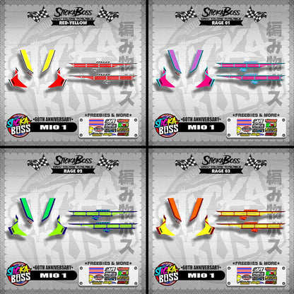 MIO 1 DECALS ( 60TH ANNIVERSARY )【WITH FREEBIES】