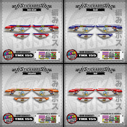 TMX 155 DECALS ( BOM RANGSIT )【WITH FREEBIES】