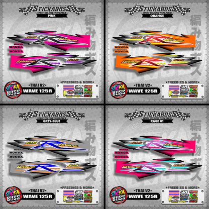 HONDA WAVE 125 R ( THAI V2 ) 【WITH FREEBIES】