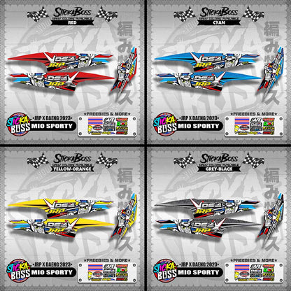 MIO SPORTY DECALS ( DAENG X JRP 2023 )【WITH FREEBIES】