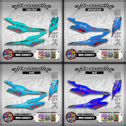 MIO SOULTY STICKER DECALS ( TRC CONCEPT ) 【WITH FREEBIES】