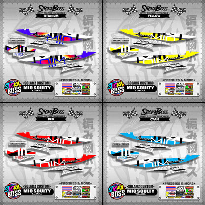 MIO SOULTY DECALS ( SOLARIZ CUSTOM )【WITH FREEBIES】