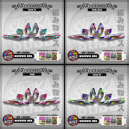NOUVO MX Decals ( JRP x DAENG )【WITH FREEBIES】