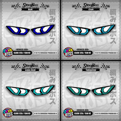 CLICK 125i / 150i V2 (WINKER 008) TRANSPARENT【WITH FREEBIES】