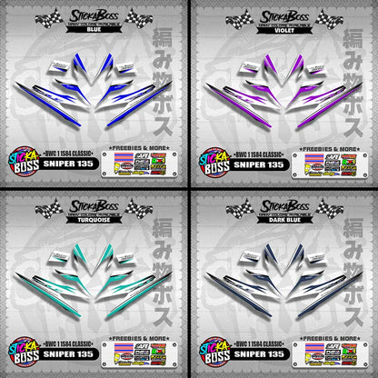SNIPER 135 DECALS ( BWC 1 1S84 CLASSIC )【WITH FREEBIES】
