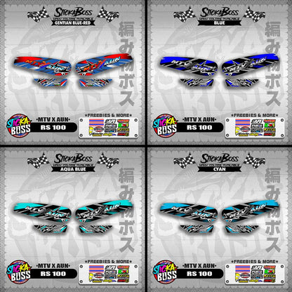 RS 100 DECALS ( MTV X AUN )【WITH FREEBIES】