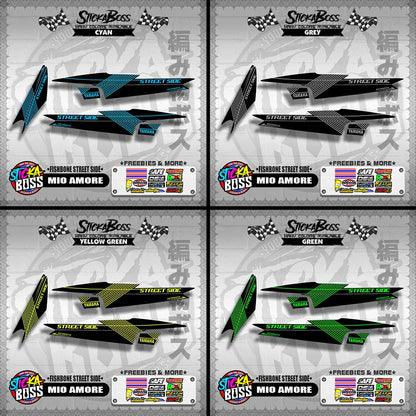 MIO AMORE DECALS ( FISHBONE STREET SIDE )【WITH FREEBIES】