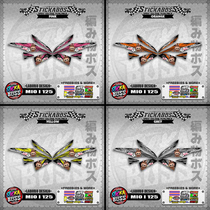 MIO I 125 STICKER DECALS ( LABUBU DESIGN )【WITH FREEBIES】
