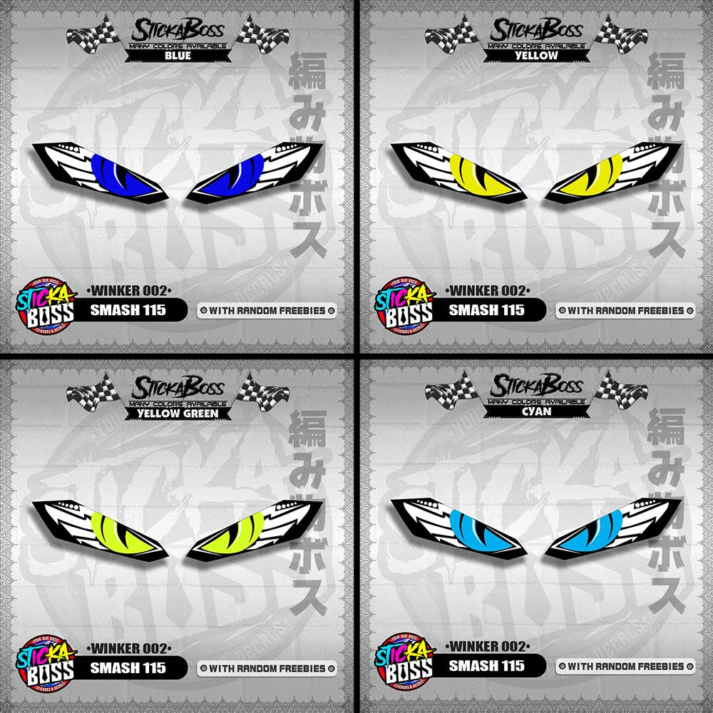 SMASH 115 (WINKER 002) TRANSPARENT【WITH FREEBIES】