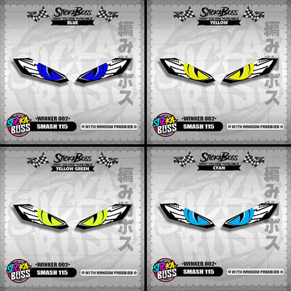 SMASH 115 (WINKER 002) TRANSPARENT【WITH FREEBIES】