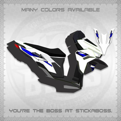 CLICK 125 V3 VARIO DECALS (2023 CUSTOM STYLE 01) STICKER KITS By STICKABOSS