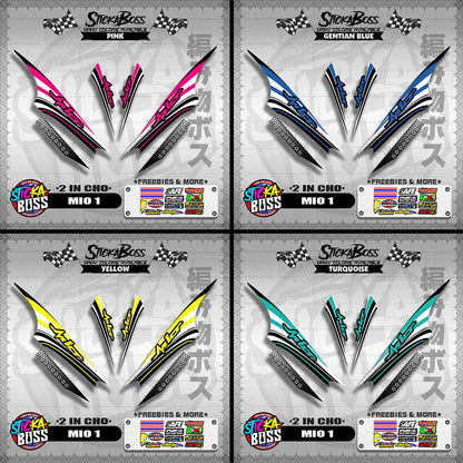 MIO 1 DECALS ( 2 IN CHO )【WITH FREEBIES】