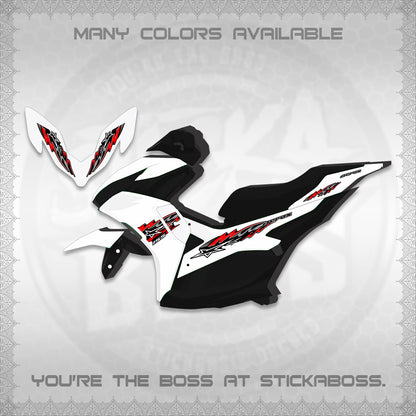 AEROX V2 INDO DECALS (2026 STAR 0001 MOTIF) STICKER KITS By STICKABOSS