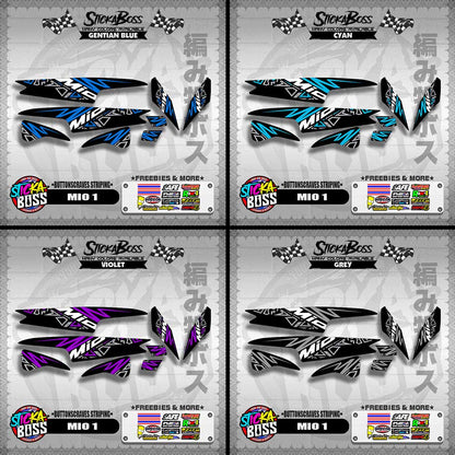 MIO 1 DECALS ( BUTTONSCRAVES STRIPING )【WITH FREEBIES】