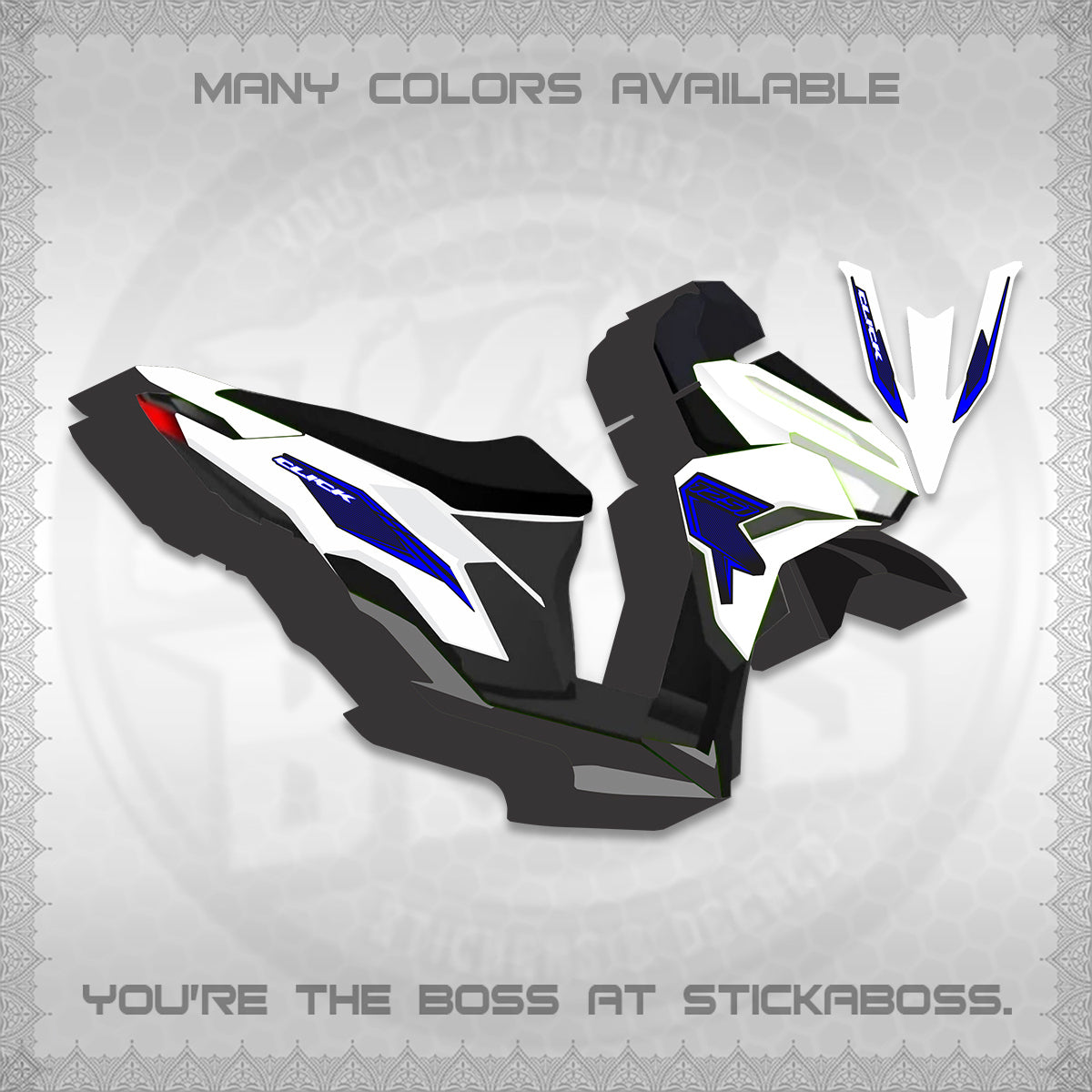 CLICK 125 V3 DECALS (2026 LINE UP DESIGN) STICKER KITS By STICKABOSS