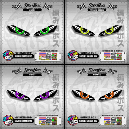 SMASH 115 (WINKER 001) TRANSPARENT【WITH FREEBIES】