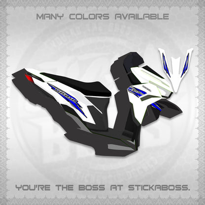 CLICK 125 V3 INDO DECALS (2024 SV 22-A1 STYLE) STICKER KITS By STICKABOSS