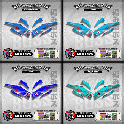MIO I 125 STICKER DECALS ( TRC CONCEPT )【WITH FREEBIES】