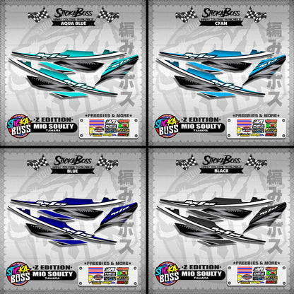 MIO SOULTY DECALS ( Z EDITION )【WITH FREEBIES】