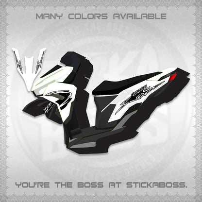 CLICK 125 V3 VARIO STRIPING DECALS (2026 NEW LED DESIGN) STICKER KITS By STICKABOSS
