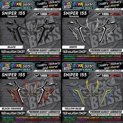 SNIPER 155 STOCK DECALS 【 Y16ZR MALAYSIAN CONCEPT 】