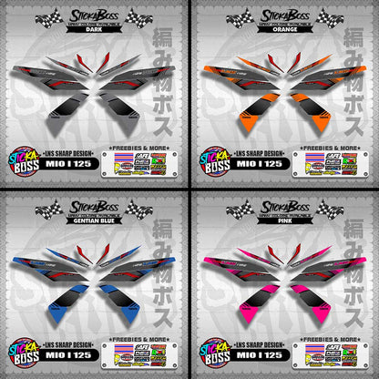 MIO I 125 DECALS ( LNS SHARP DESIGN )【WITH FREEBIES】