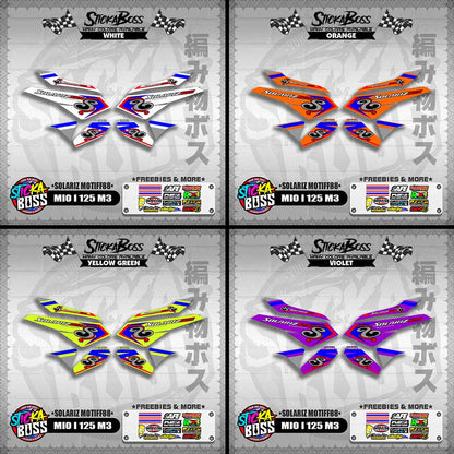 MIO I 125 M3 DECALS ( SOLARIZ MOTIFF88 )【WITH FREEBIES】