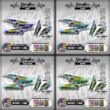 MIO SPORTY / 1 / AMORE DECALS ( JRP X DORAEMON ZOMBIE )【WITH FREEBIES】