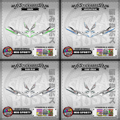 MIO SPORTY INDO DECALS ( FOR WHITE LINE STRIPPING A8 )【WITH FREEBIES】