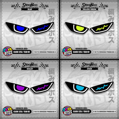 CLICK 125i / 150i V2 (WINKER 006) TRANSPARENT【WITH FREEBIES】