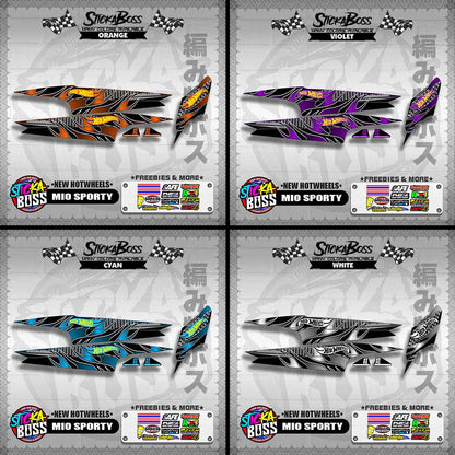 MIO SPORTY DECALS ( NEW HOTWHEELS )【WITH FREEBIES】