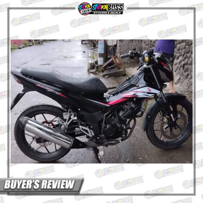 RS 150 FI Decals (R150 Stock Decals)【PREMIUM GLOSSY LAMINATED】