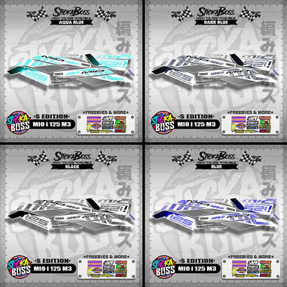 MIO i 125 M3 DECALS ( S EDITION )【WITH FREEBIES】
