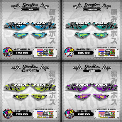 TMX 155 DECALS ( HOTWHEELS )【WITH FREEBIES】