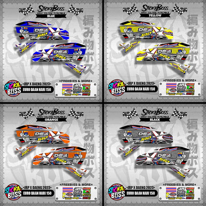 EURO DAAN HARI 150 DECALS ( JRP X DAENG 2023 )【WITH FREEBIES】