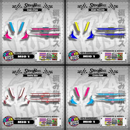 MIO 1 DECALS ( 60TH ANNIVERSARY )【WITH FREEBIES】