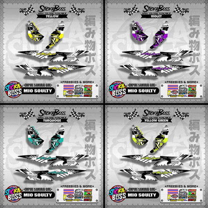 MIO SOULTY DECALS ( EMPIRE SAMURAI GIRL )【WITH FREEBIES】