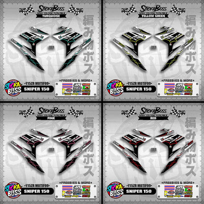 SNIPER 150 DECALS ( Y15ZR MOTIF99 )【WITH FREEBIES】