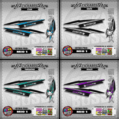MIO 1 STICKER DECALS ( DYNO PRO )【WITH FREEBIES】