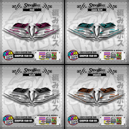 SNIPER 150 V1 VIETNAM DECALS ( 2023 EXCITER 150 )【WITH FREEBIES】