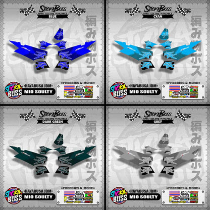 MIO SOULTY DECALS ( HAYABUSA JDM )【WITH FREEBIES】
