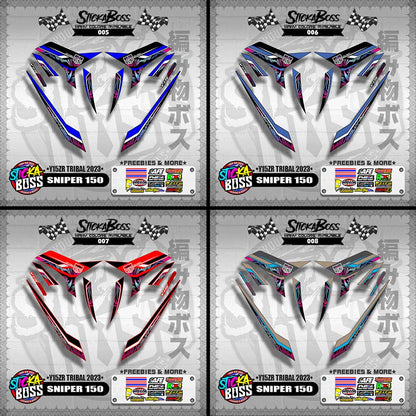 SNIPER 150 DECALS ( Y15ZR TRIBAL 2023 )【WITH FREEBIES】
