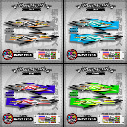 HONDA WAVE 125 R ( THAI V2 ) 【WITH FREEBIES】